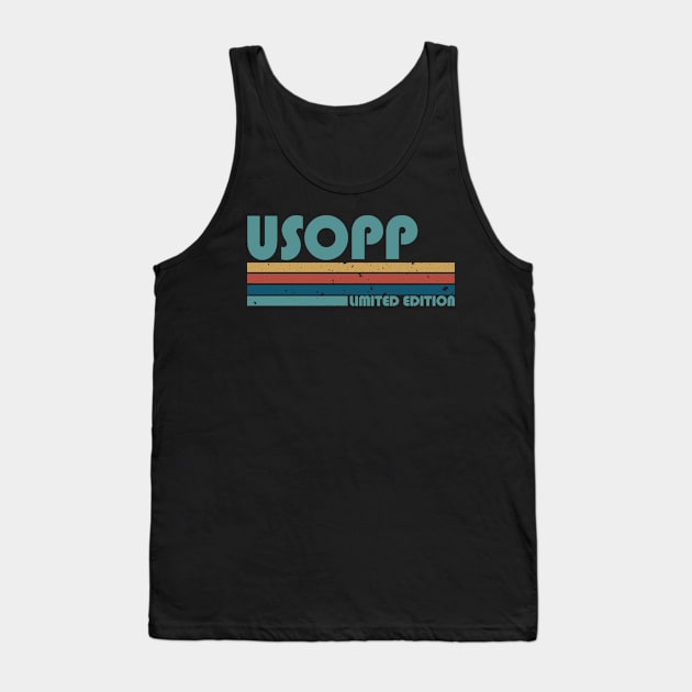 Proud Limited Edition Usopp Name Personalized Retro Styles Tank Top by Kisos Thass